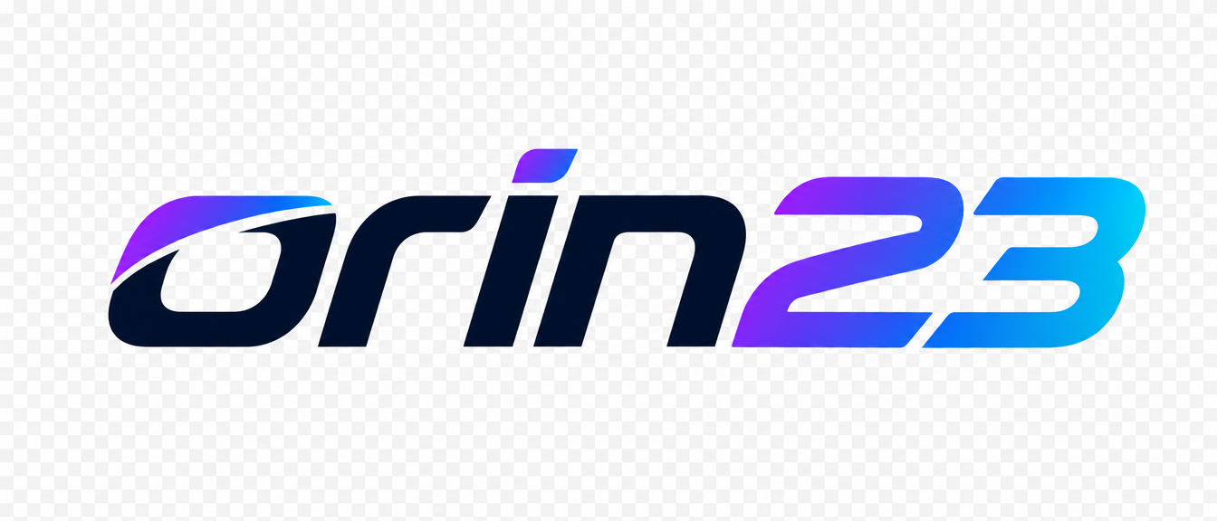 Logo orin23 bercahaya untuk pengguna dewasa